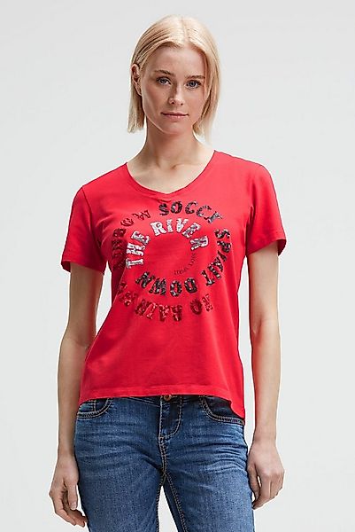 SOCCX V-Shirt mit Baumwolle günstig online kaufen