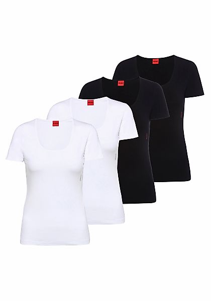 HUGO T-Shirt "T-Shirt T-Shirt RN 4er Pack" günstig online kaufen