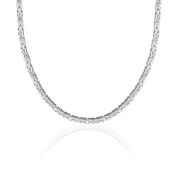 JEWLIX Königskette aus Sterlingsilber in 3,2 mm Stärke, vierkant Design KK0 günstig online kaufen