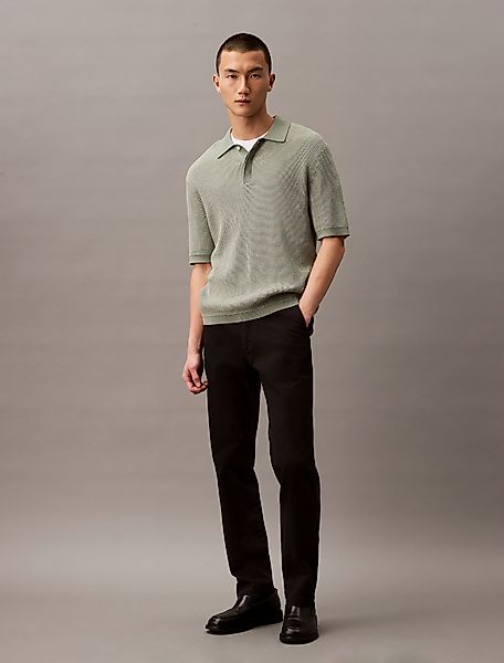 Calvin Klein Stoffhose "SLM CTTN STRTCH CHN", Mit Gürtelschlaufen günstig online kaufen