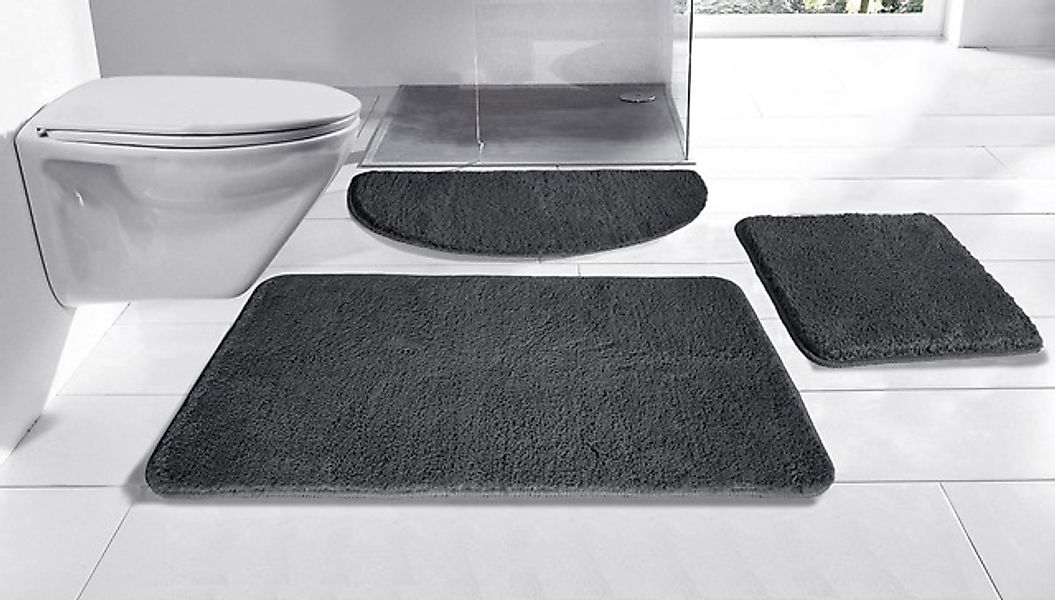 my home Badematte »Inga, Badezimmer Teppich, Badvorleger« Höhe 20 mm rutsch günstig online kaufen
