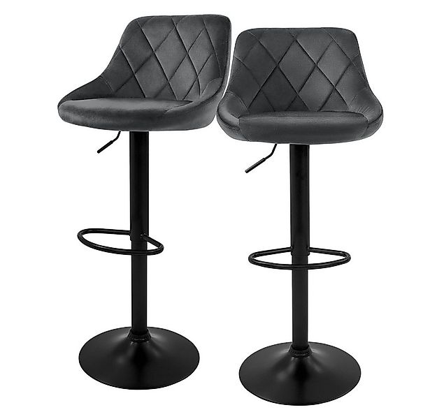 ML-DESIGN Barhocker Gepolsterter Barstuhl mit Rückenlehne und Fußstütze, 36 günstig online kaufen