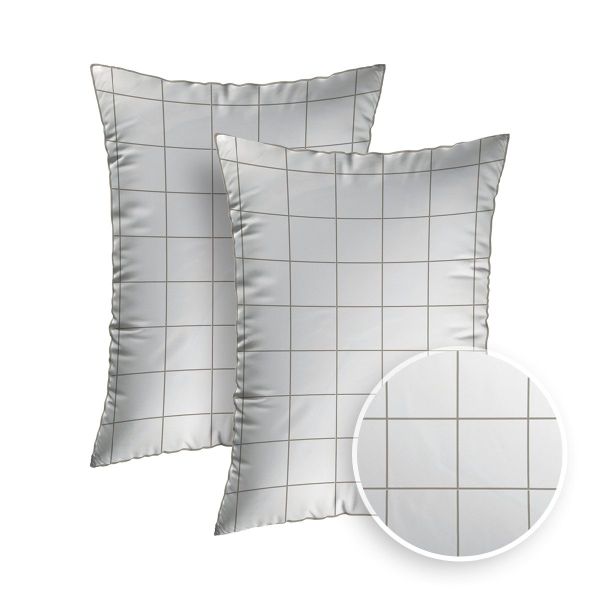 Pure cottom Kissenbezug 2er Set Baumwollperkal günstig online kaufen