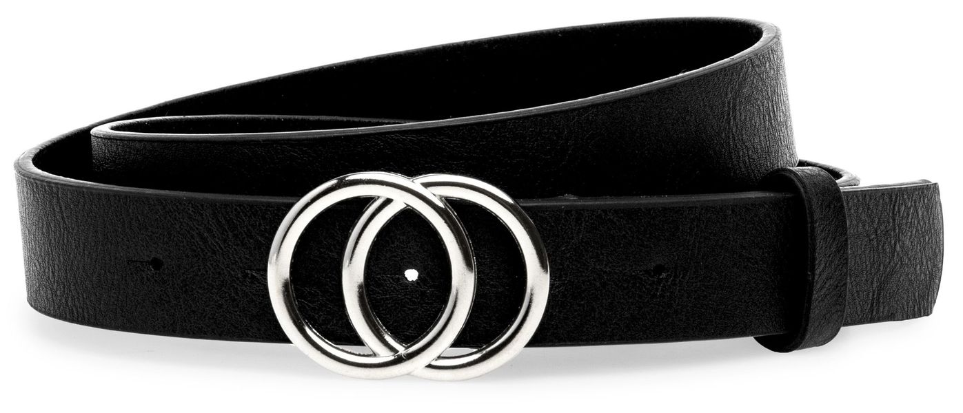 Caspar Synthetikgürtel GU322 eleganter Damen Hüftgürtel günstig online kaufen