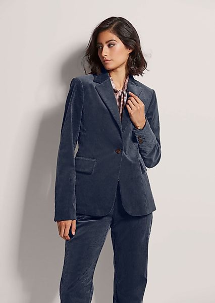 MADELEINE Kurzblazer Klassischer Cordblazer mit Reverskragen günstig online kaufen