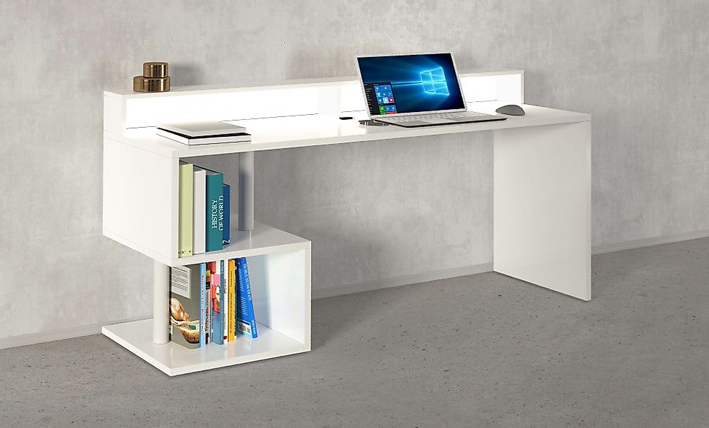 Home affaire Schreibtisch "Esse, modernes Design" in verschiedenen Breiten, günstig online kaufen