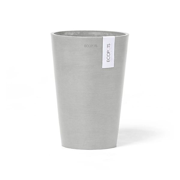 ECOPOTS Blumentopf Pisa 21 Weißgrau, für günstig online kaufen