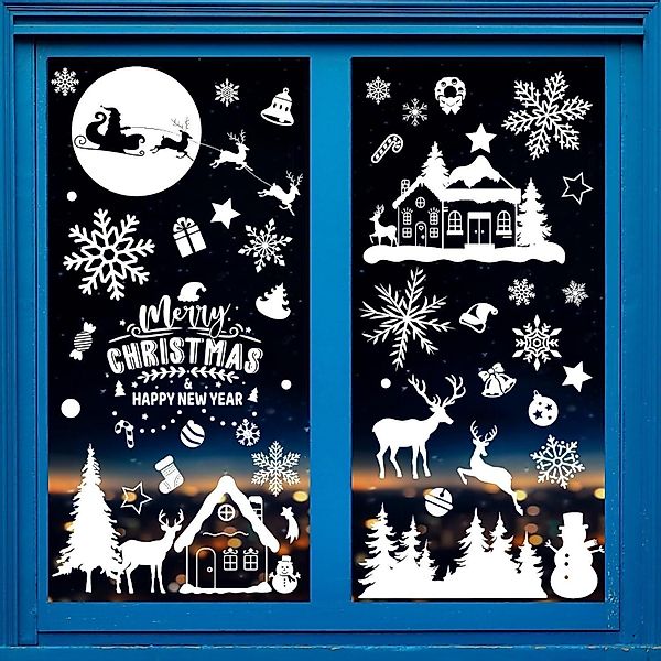 LuxusKollektion Dekohänger Fensterbilder Weihnachten Selbstklebend Groß günstig online kaufen
