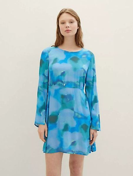 TOM TAILOR Denim Jerseykleid Gemustertes Kleid günstig online kaufen