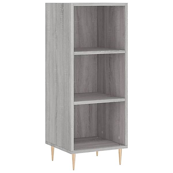 vidaXL Sideboard Grau Sonoma 34,5x32,5x90 cm Holzwerkstoff 828722 günstig online kaufen