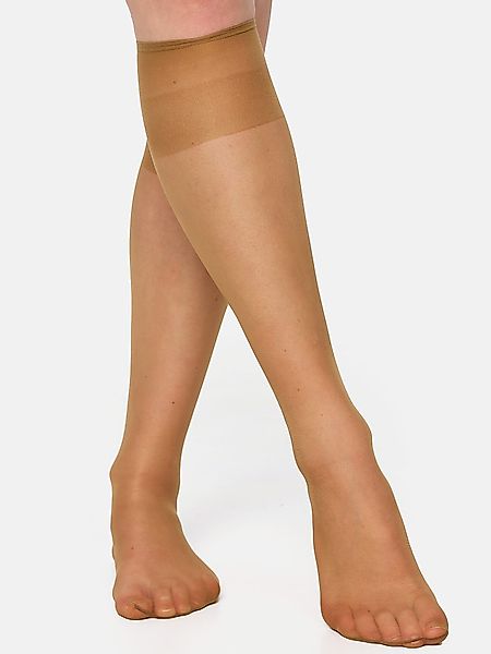 Nur Die Kniestrümpfe Seidenfein 15 DEN Damen (1er/3er/6er/9er Pack, 1-Paar) günstig online kaufen