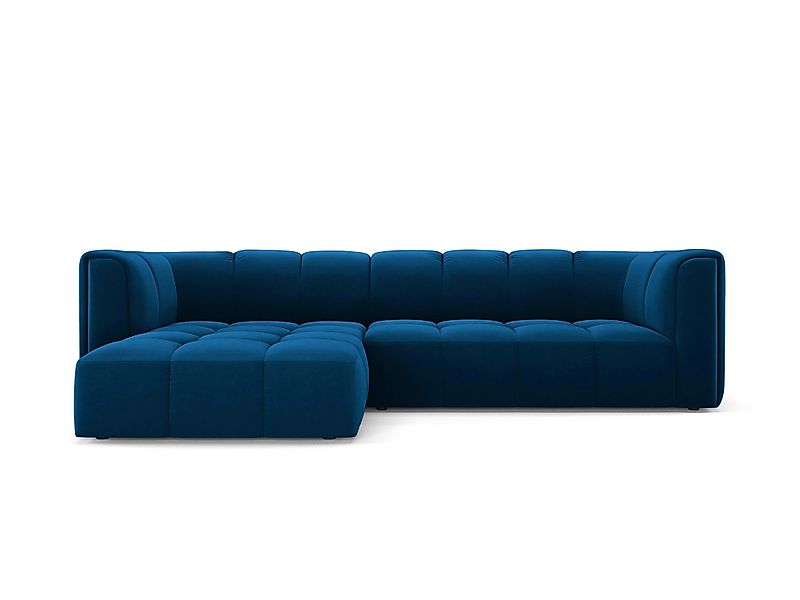 Milo Casa | Ecksofa Francesca Samt links 3-Sitzer günstig online kaufen