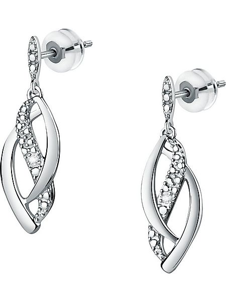 CHRIST Paar Ohrhänger CHRIST Damen-Ohrhänger 375er Weißgold 2 Diamant günstig online kaufen
