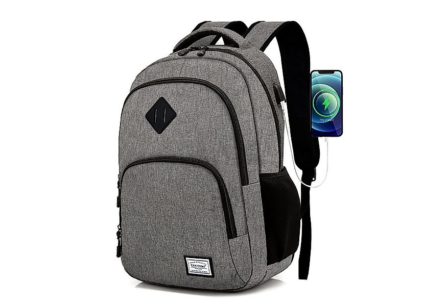TAN.TOMI Rucksack Laptop Rucksack Herren Große Kapazität Casual Rucksack, f günstig online kaufen