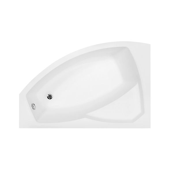 Bad Land Badewanne Eckwanne RIMA 130x85 Links Mit AcrylSchürze Ablauf Füße günstig online kaufen