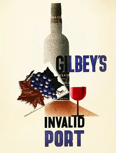 Poster / Leinwandbild - Gilbey's Invalid Port günstig online kaufen