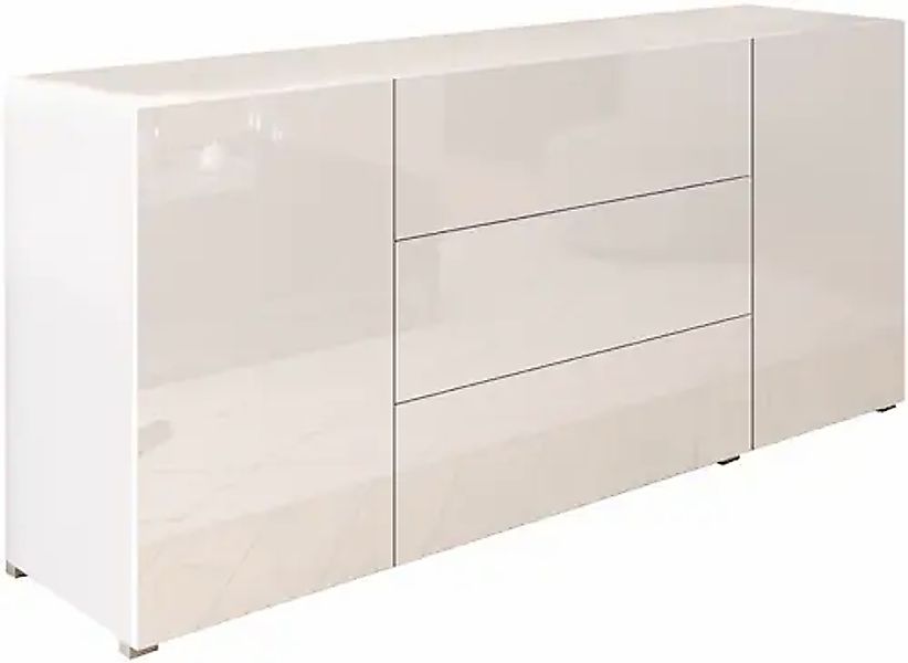 INOSIGN Sideboard »BERLIN« Moderne grifflose Kommode Breite 150 cm, 4 Schub günstig online kaufen