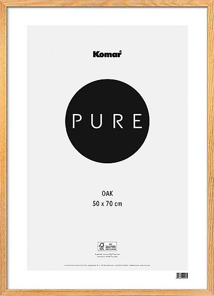 Komar Bilderrahmen Pure, Echtholzrahmen mit hochtransparentem günstig online kaufen