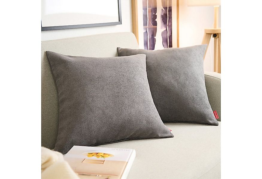 Blumtal Kissenbezug Chenille - Kuscheliges Zierkissen, (2 Stück), mit verst günstig online kaufen