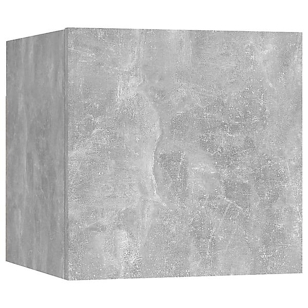 furnicato Nachttisch Betongrau 30,5x30x30 cm Holzwerkstoff günstig online kaufen