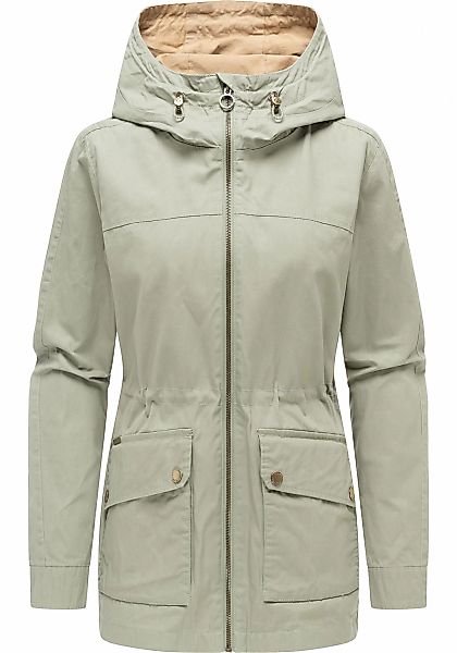 Ragwear Anorak "Lenoa Vintage" mit Kapuze Übergangsparka mit Kapuze und Tai günstig online kaufen