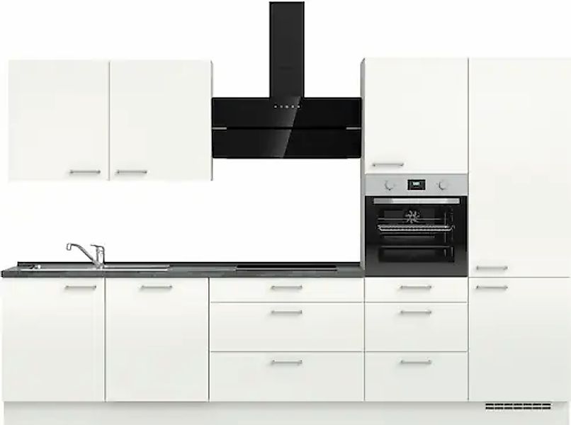 nobilia® Küchenzeile »"Laser II"«, vormontiert, Ausrichtung wählbar, Breite günstig online kaufen