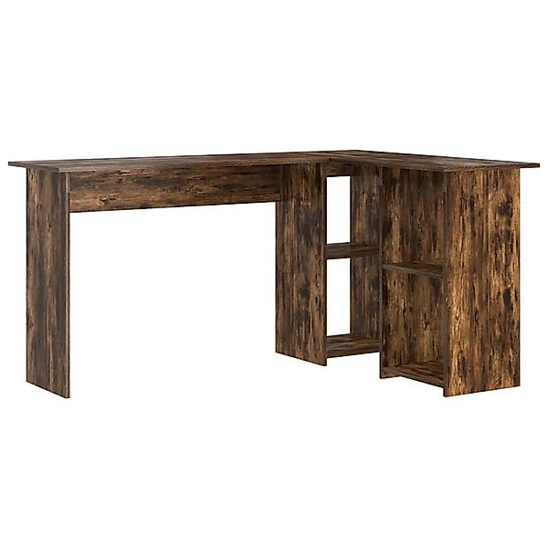 vidaXL Schreibtisch Räuchereiche 142 x 102 x 73 cm Holzwerkstoff 869294 günstig online kaufen