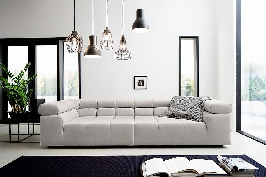 Home affaire Big-Sofa "Ancona modern, elegant, bequem, viel Platz, B/T/H: 2 günstig online kaufen