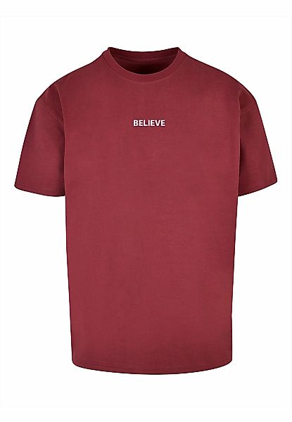 Merchcode T-Shirt "Merchcode Herren Believe Front Heavy Oversized Tee", (1 günstig online kaufen