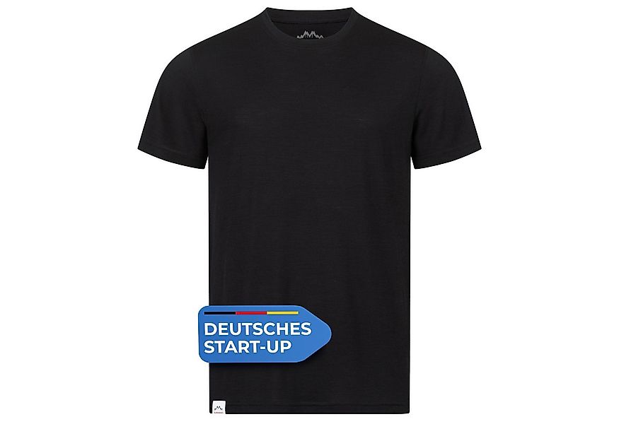 Alpenwert T-Shirt Herren Merino T-Shirt - mulesingfreie Wolle - hergestellt günstig online kaufen