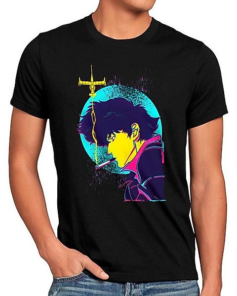 style3 T-Shirt Hunter in Space anime manga swordfish cowboy bebop günstig online kaufen