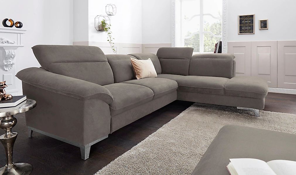 COTTA Polstergarnitur "Teresa L-Form", (Set), Set bestehend aus: Ecksofa mi günstig online kaufen