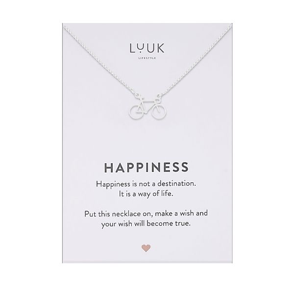 LUUK LIFESTYLE Kette mit Anhänger Fahrrad, günstig online kaufen