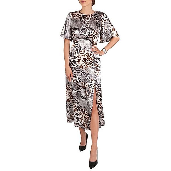 Sarcia.eu Midikleid Kleid für Damen, Tiermotiven Leopardenprint kurzärmelig günstig online kaufen