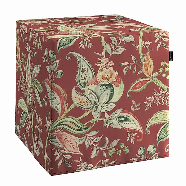 Sitzwürfel, rot, 40 x 40 x 40 cm, Gardenia (142-12) günstig online kaufen