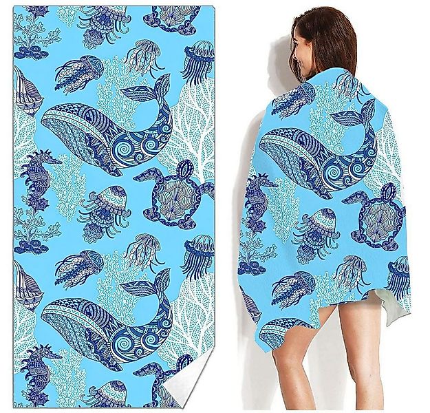 Coonoor Strandtuch Badetuch Liegetuch Strandlaken Saunatuch Handtuch 70x150 günstig online kaufen