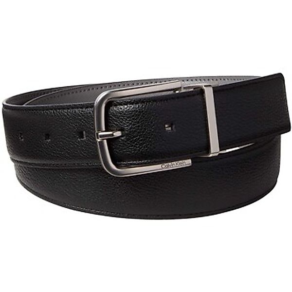 Calvin Klein Jeans  Gürtel Round Buckle Pebble 35Mm Rev/Adj günstig online kaufen