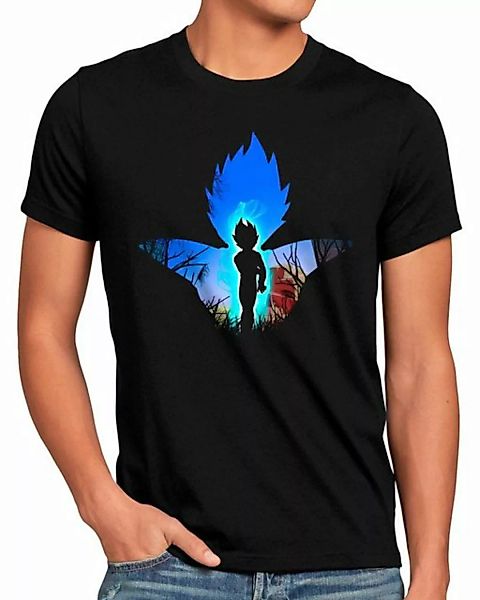 style3 Print-Shirt Herren T-Shirt Get Ready To Fight super dragonball z gt günstig online kaufen