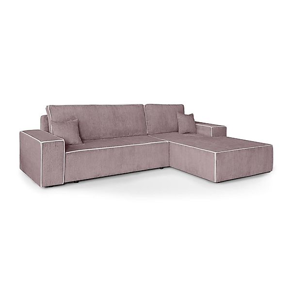 Beautysofa Ecksofa ERNI, inkl. Schlaffunktion, Bettkasten, günstig online kaufen