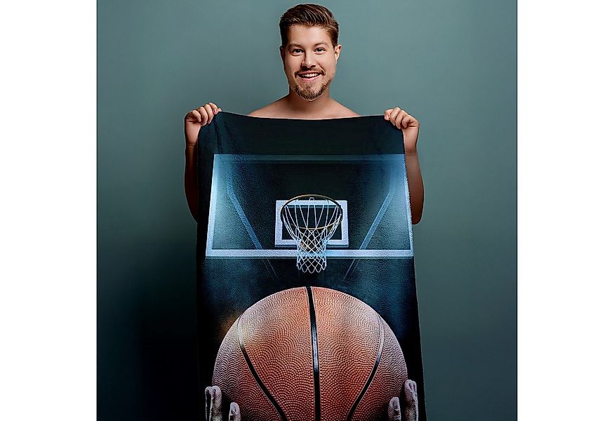 Jerry Fabrics Handtücher Basketball Duschtuch Badetuch Strandtuch Handtuch günstig online kaufen
