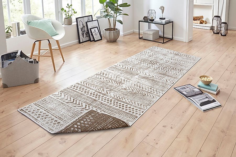 HANSE Home Teppich »BIRI Wendeteppich«, rechteckig, 5 mm Höhe, In-& Outdoor günstig online kaufen