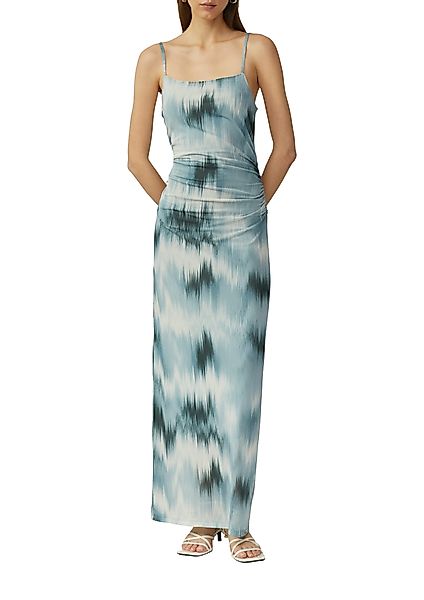 QS Meshkleid mit All-over-Print günstig online kaufen