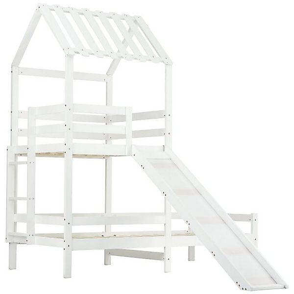 Gotagee Kinderbett Rutschbett Hausbett Dach Spielturmbett Rahmen 90x200 cm günstig online kaufen