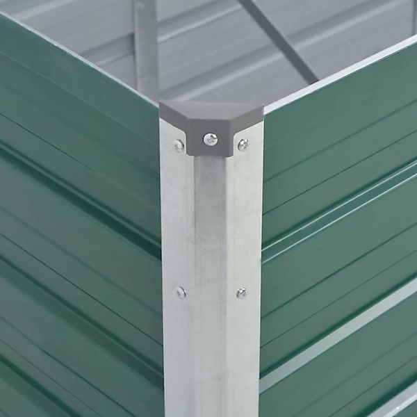 Garten-hochbeet Verzinkter Stahl 240x80x45 Cm Grün günstig online kaufen
