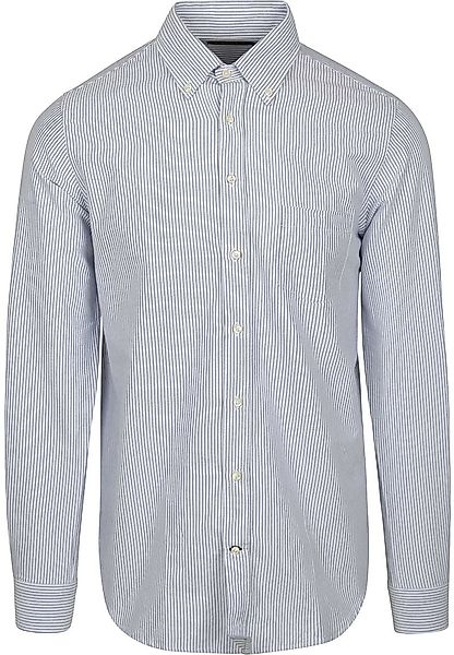 Steppin' Out Hemd Oxford Streifen Hellblau   - Größe XXL günstig online kaufen