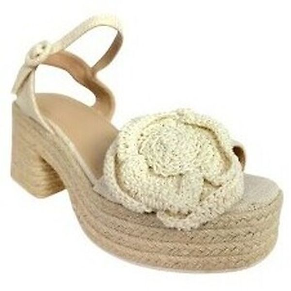 Bienve  Schuhe cf-5036 beige Damensandale günstig online kaufen
