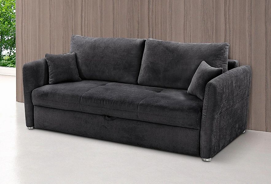 Jockenhöfer Gruppe Schlafsofa "Luca, B: 166-185 cm, Liegefl. 141-163x201 cm günstig online kaufen