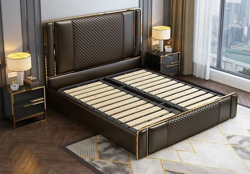 JVmoebel Bett, Bett Schlafzimmer Design Möbel Moderne Luxus Betten Polster günstig online kaufen