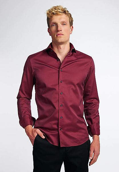 Eterna Langarmhemd "SLIM FIT" EASY IRON (bügelleicht) günstig online kaufen