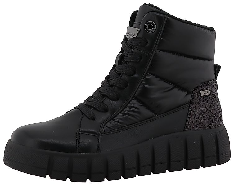TOM TAILOR Schnürboots Keilstiefelette, Plateauboots mit günstig online kaufen